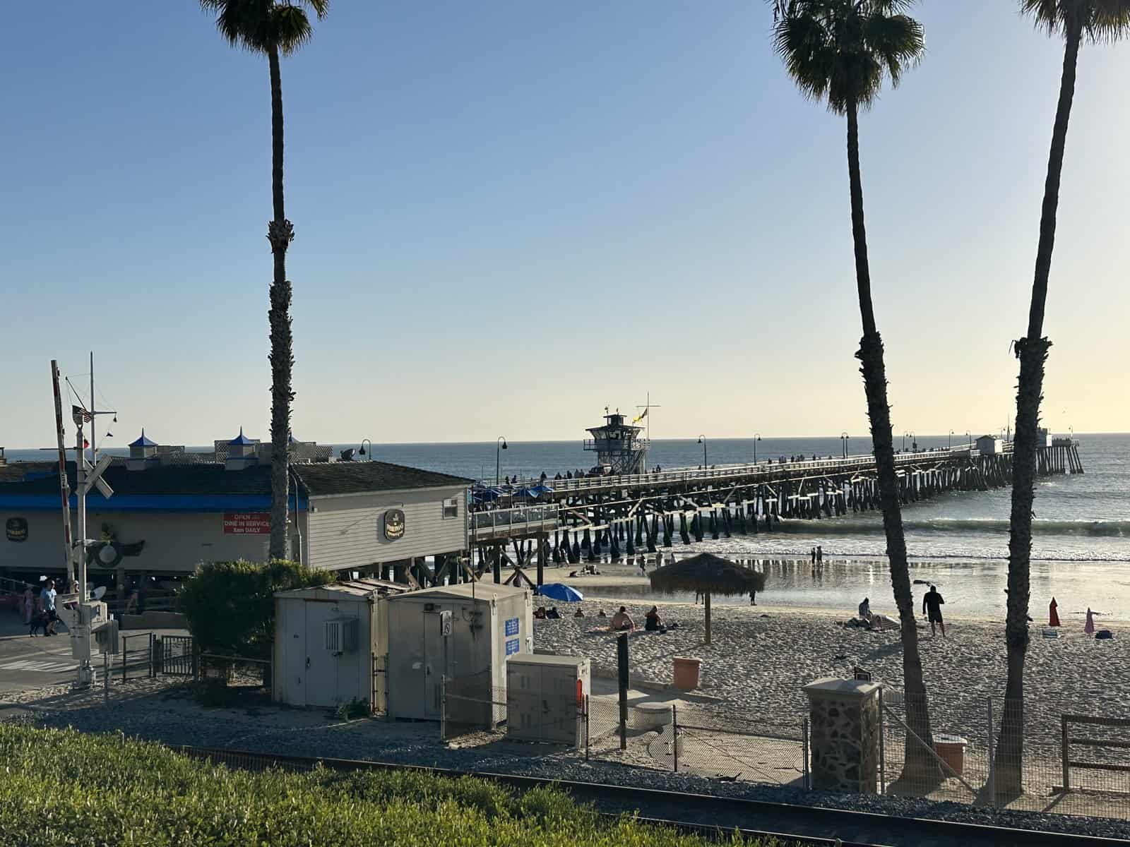 San Clemente Pier pic from the park