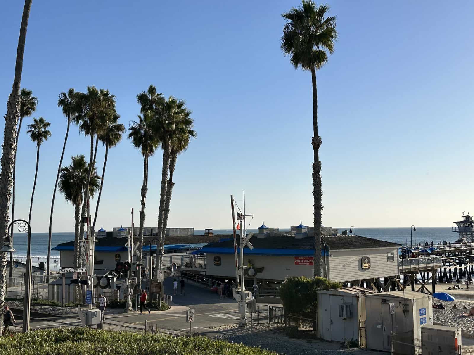 Entrance to the San Clemente Pier