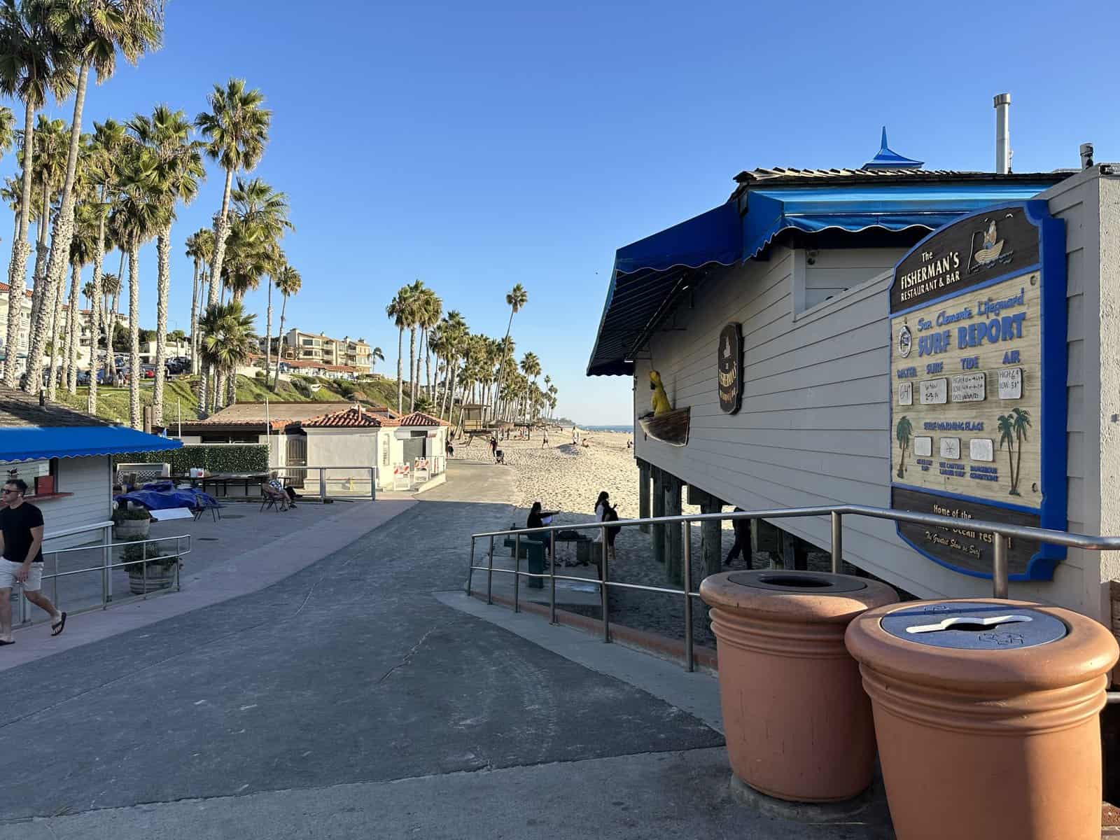 San Clemente Pier entrance