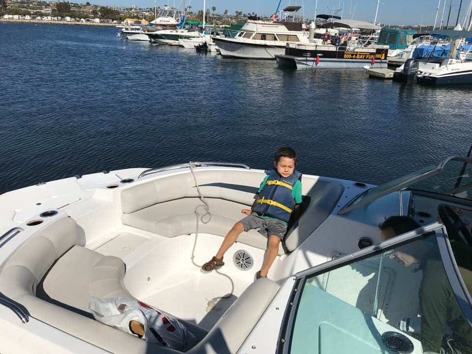 Campland boating fun