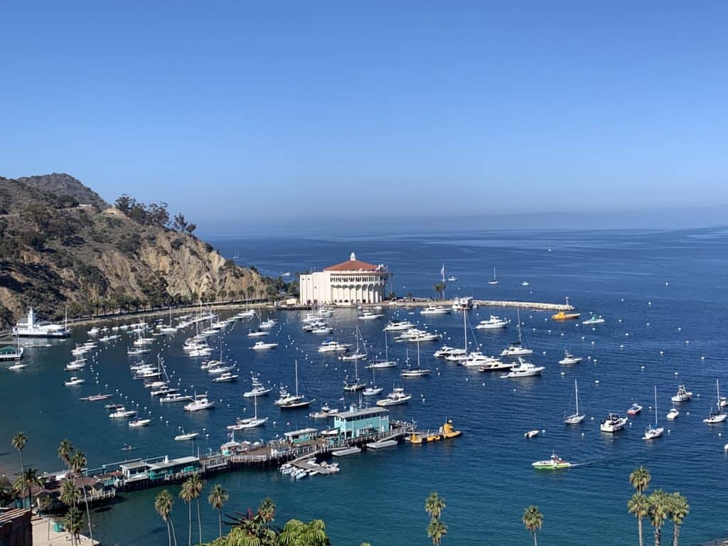 Catalina island in california