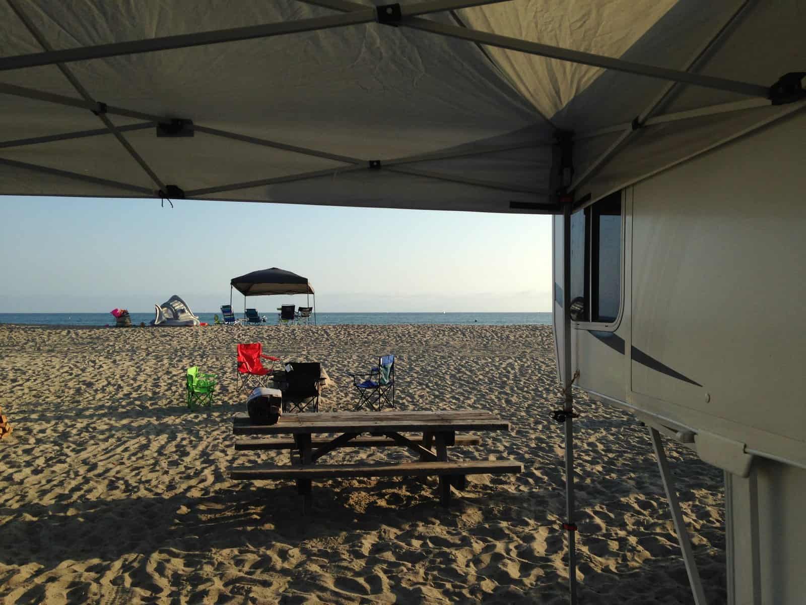 Evening at Doheny campground