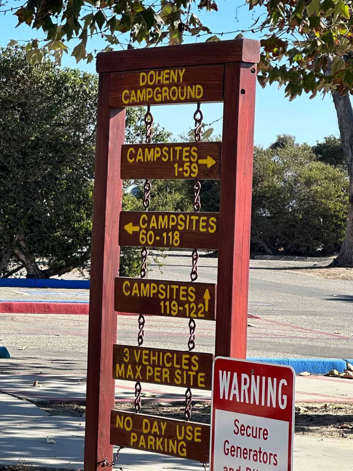 Doheny Campground in Dana Point