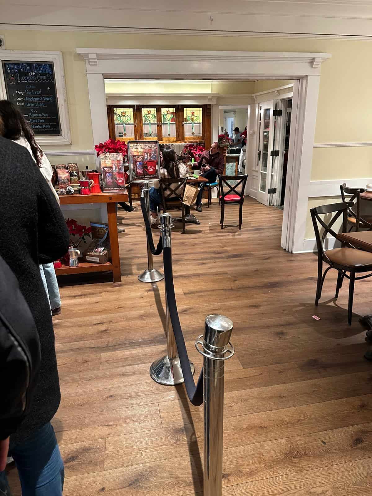 Inside Urth caffe