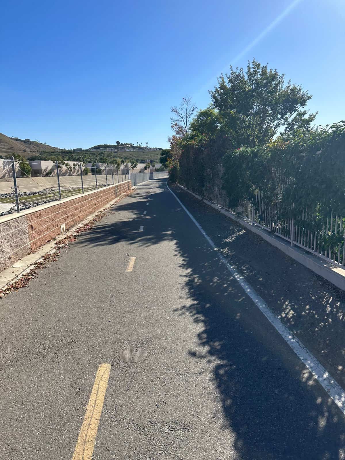 San Juan Creek trail towards Doheny beach
