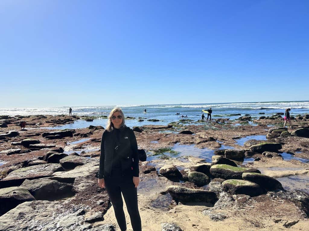 Sunset Cliffs beach in San Diego