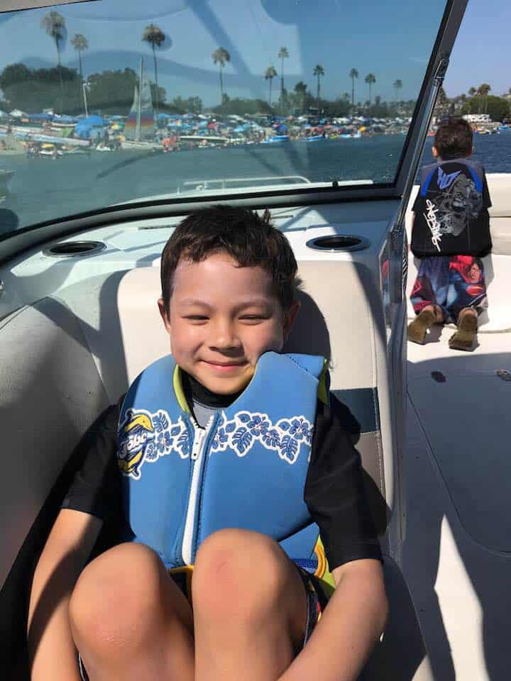 boating fun at Campland