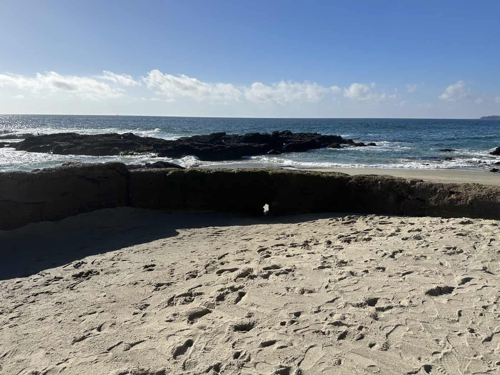 ocean pool in Victoria Beach