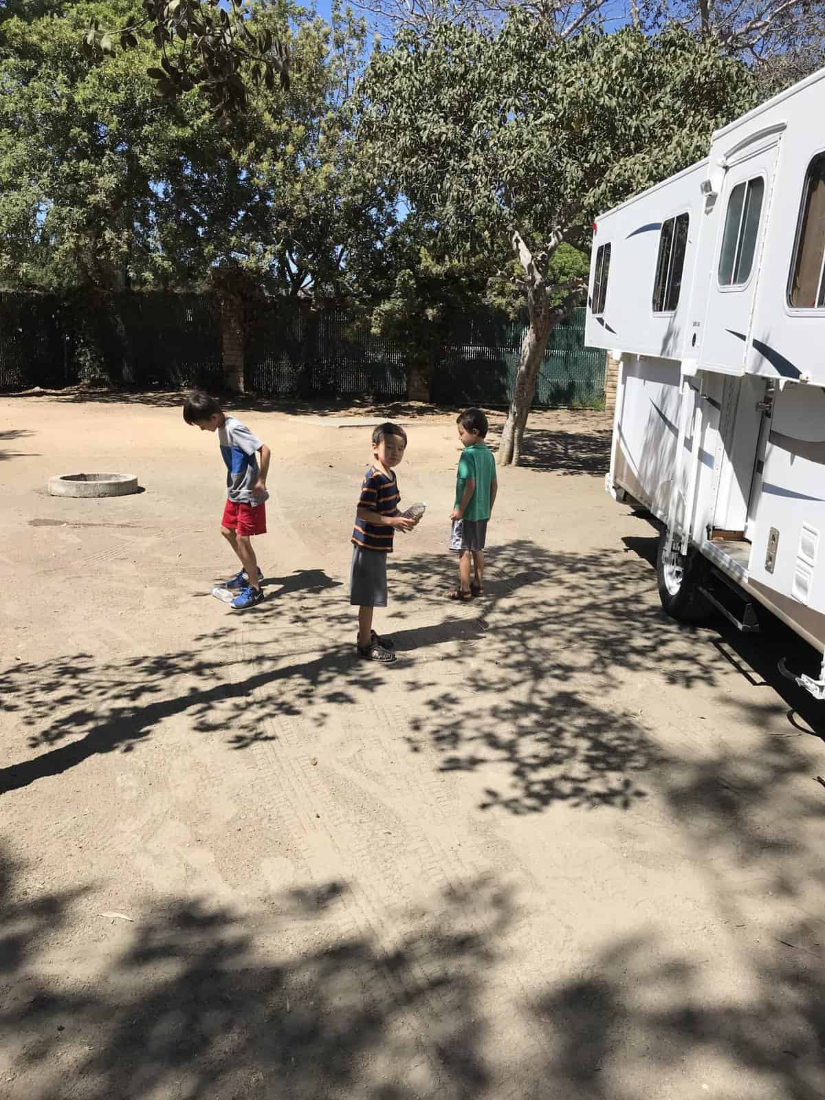 our first campland spot