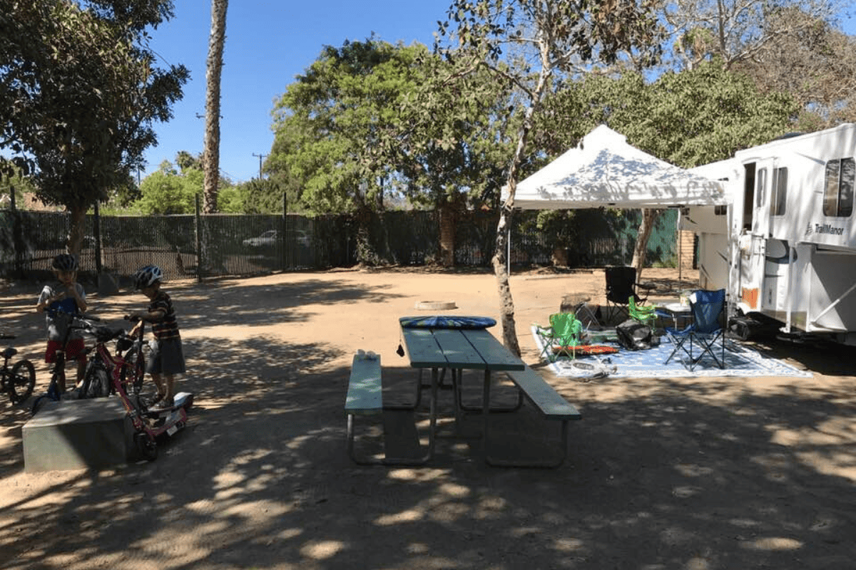 our large campland spot