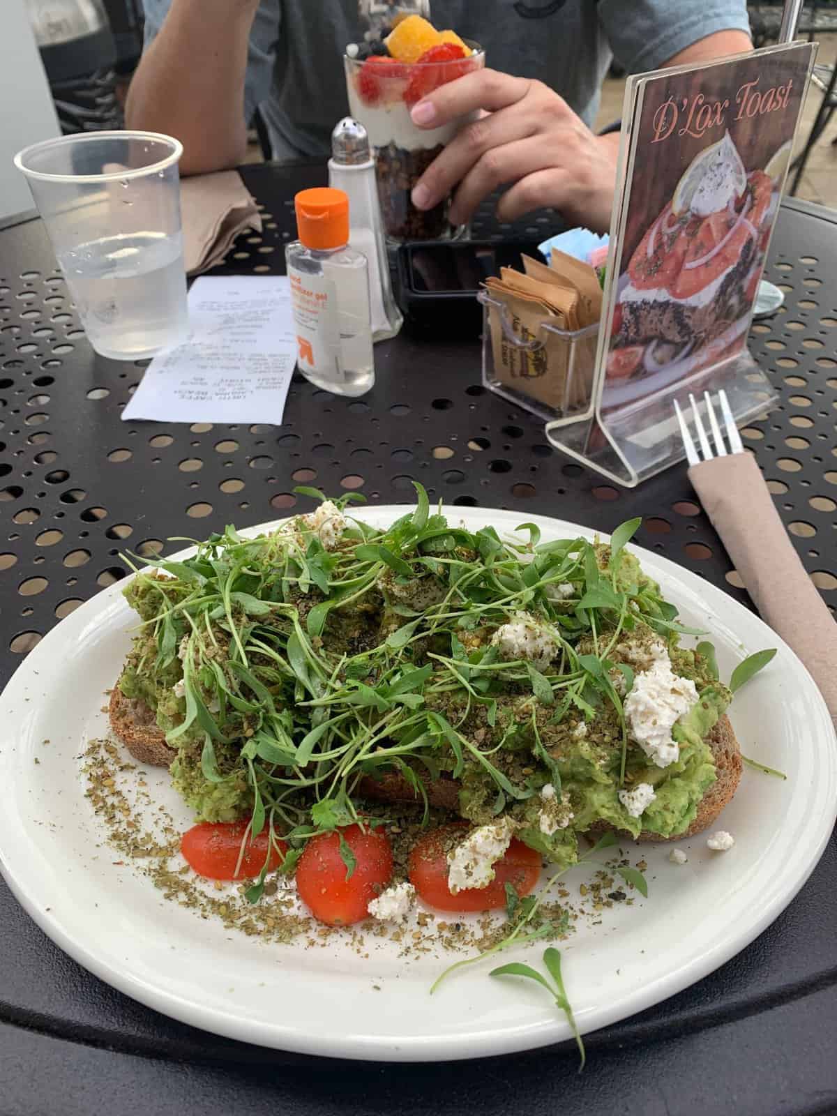 salad and urth parfait