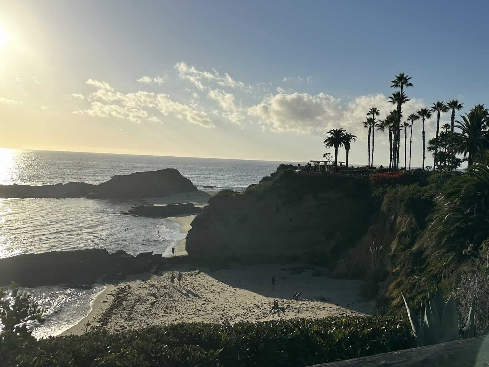 sunset at Middle Man Cove
