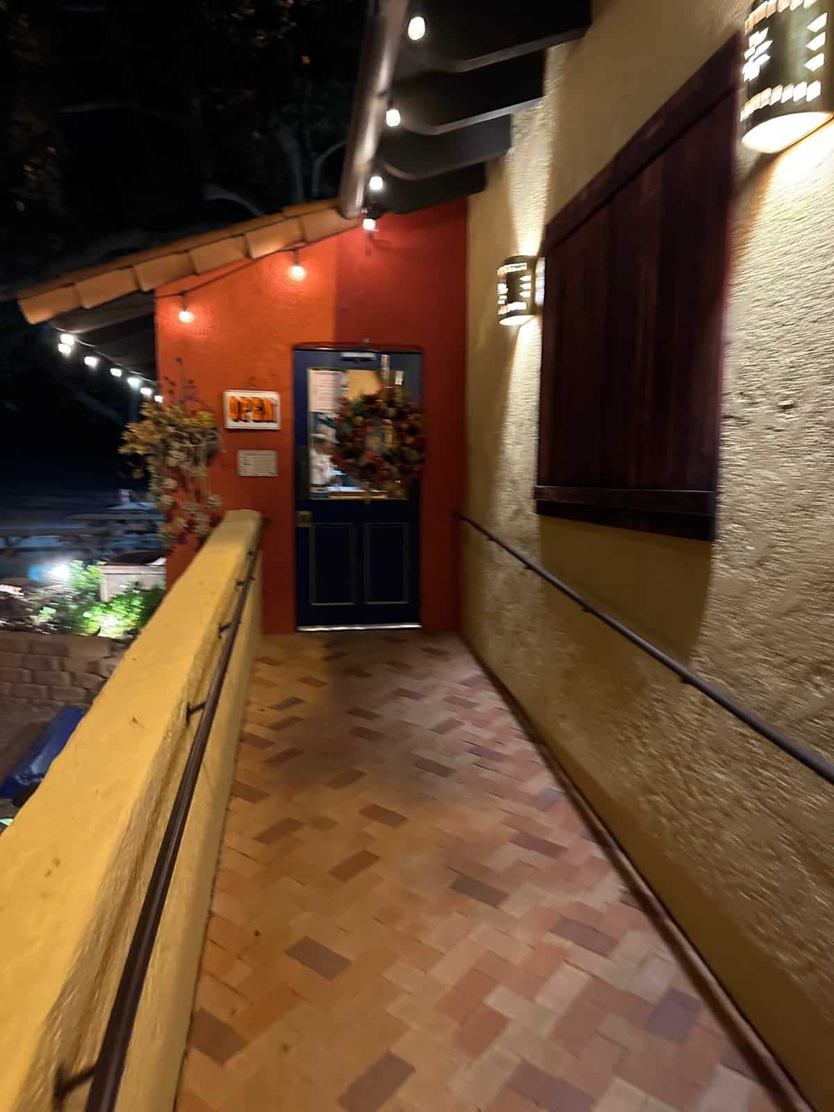 Entrance to Rose Canyon Cantina