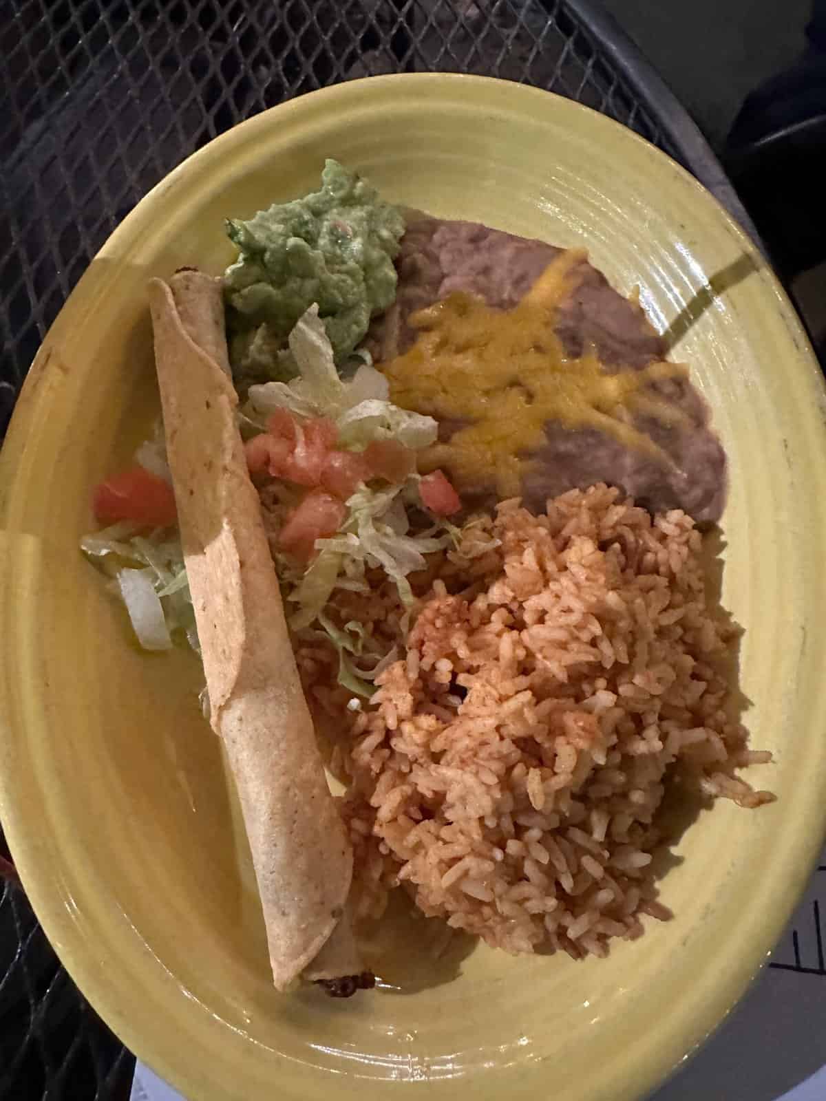 Kids Taquito Meal