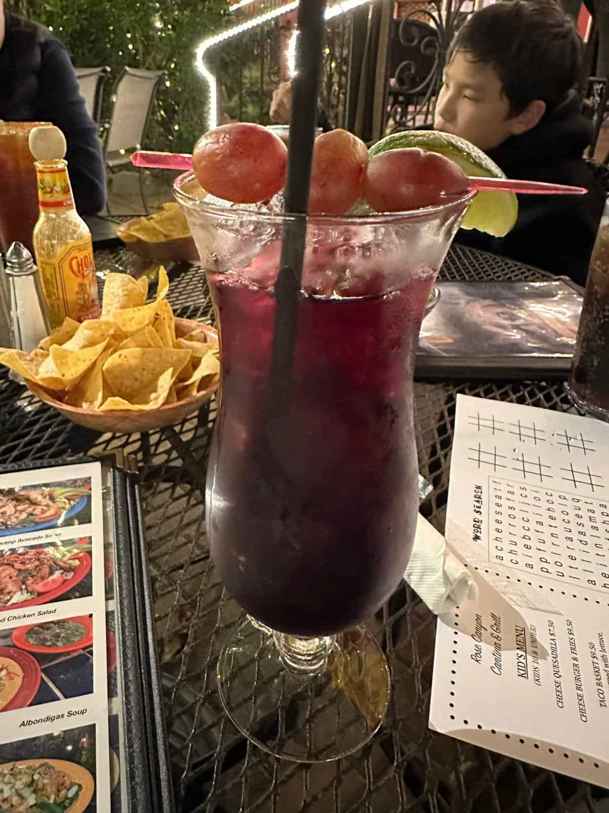 my usual sangria
