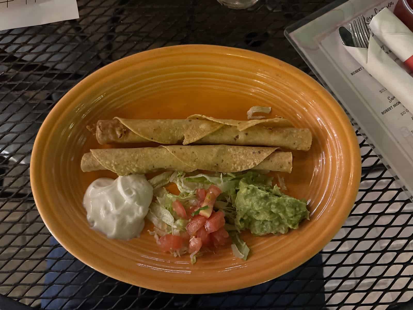 Taquito Adult Meal