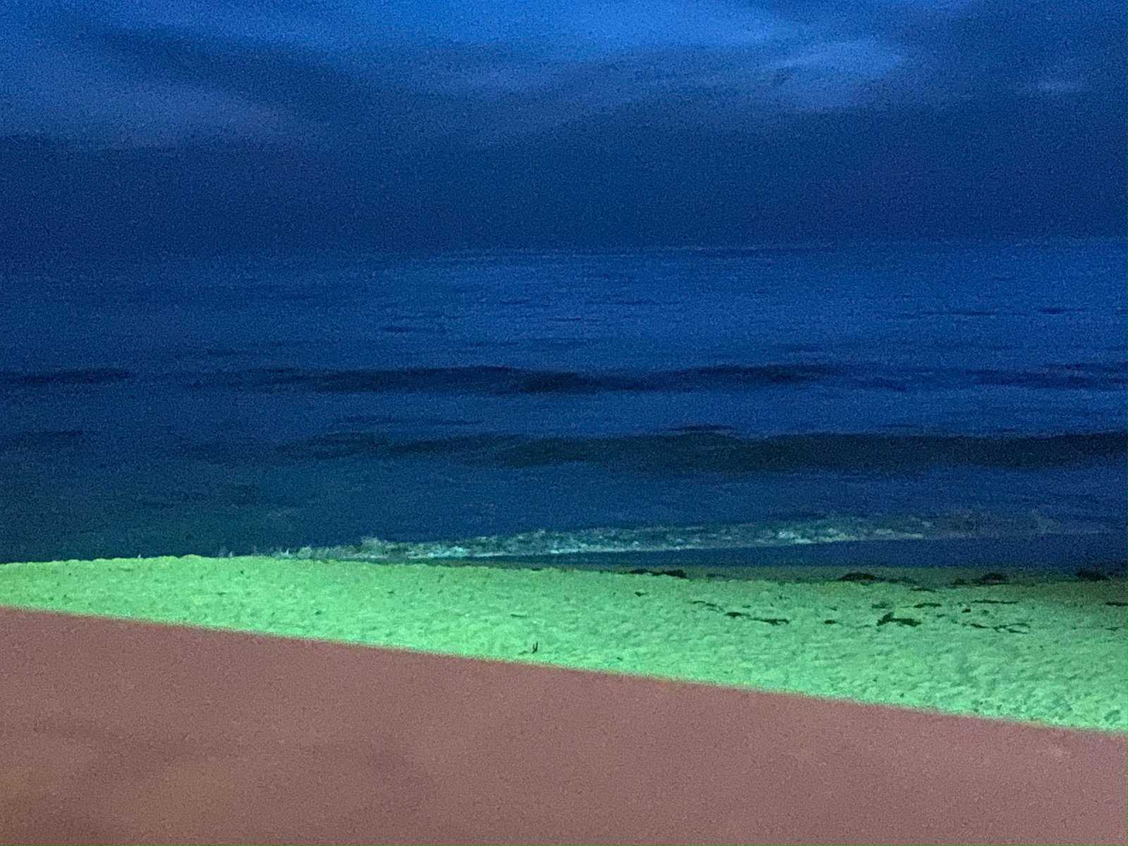ocean view from the deck restaurant
