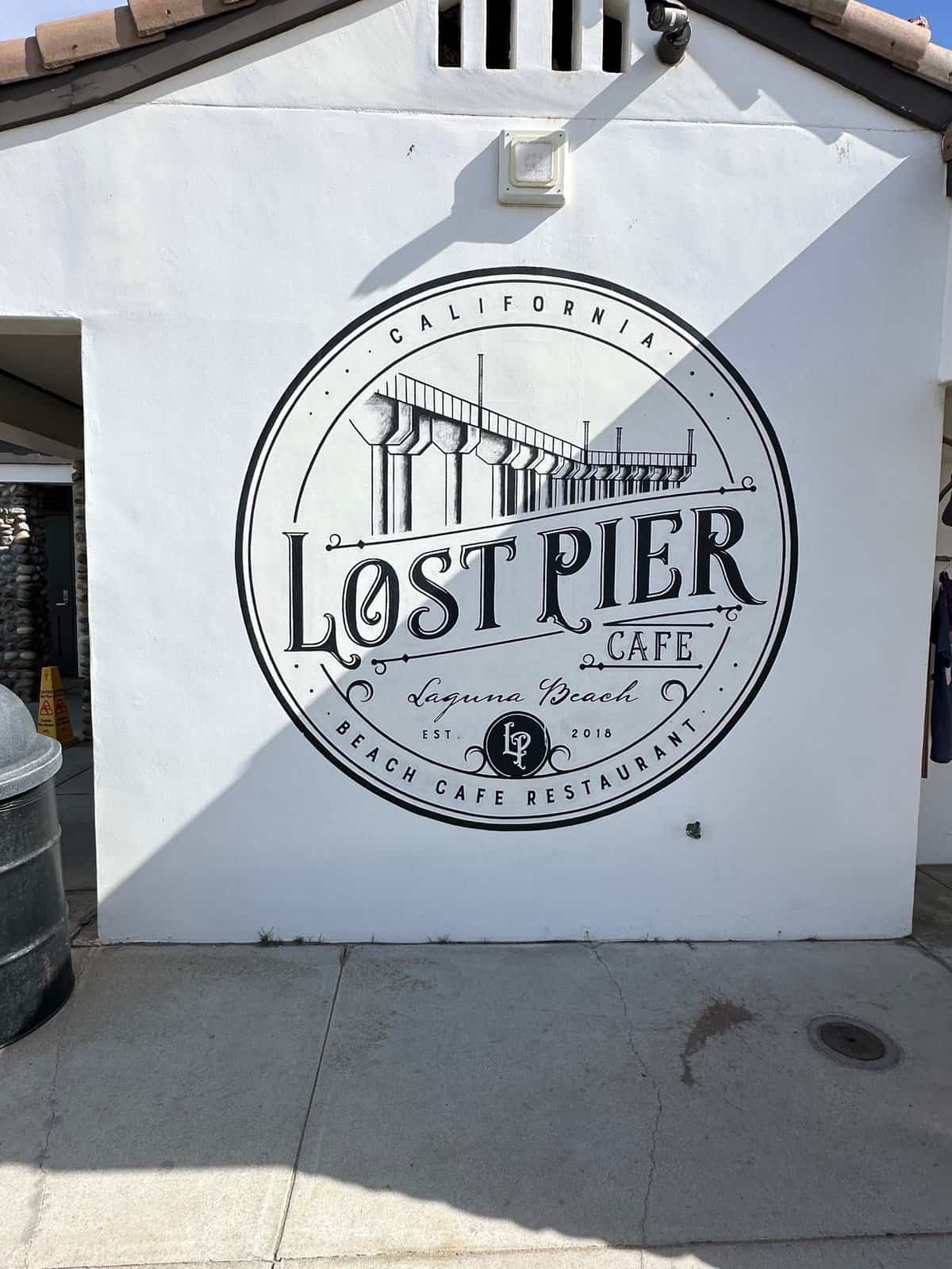 Lost Pier Cafe in Aliso Beach in Laguna Beach