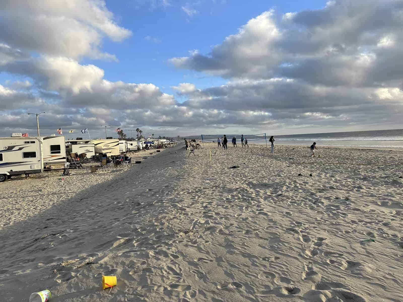 Silver Strand beach campground