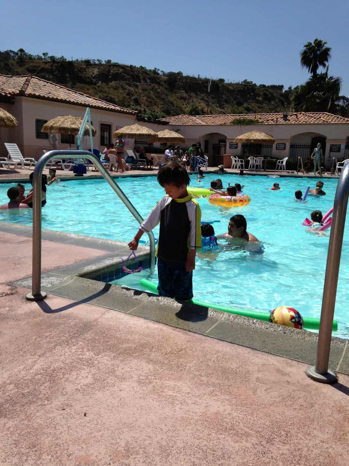 newport dunes campground pool