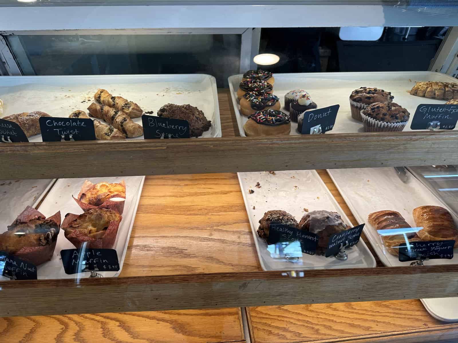 pastries at Heidelberg Cafe