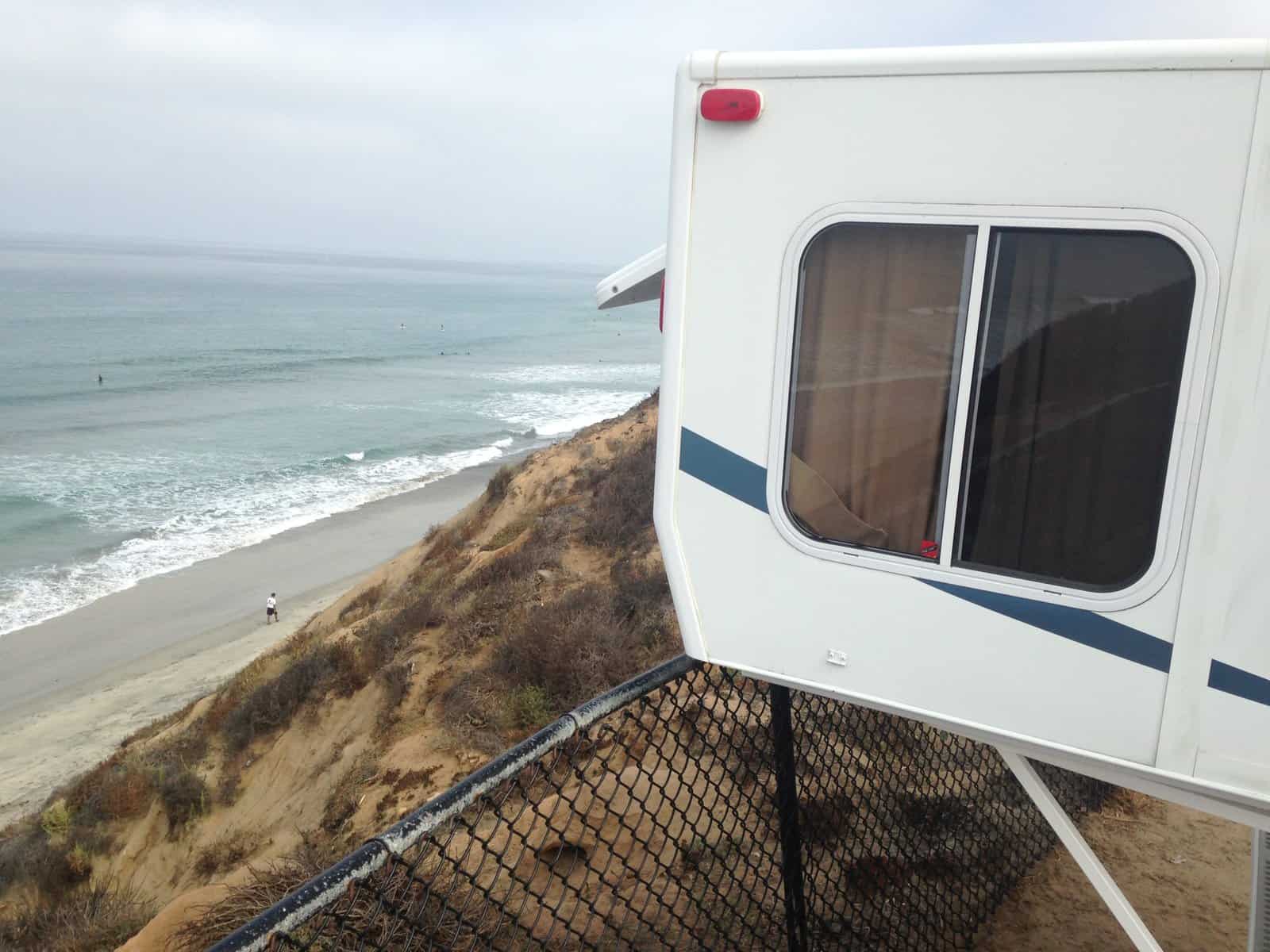 san clemente state beach campground on the bluff