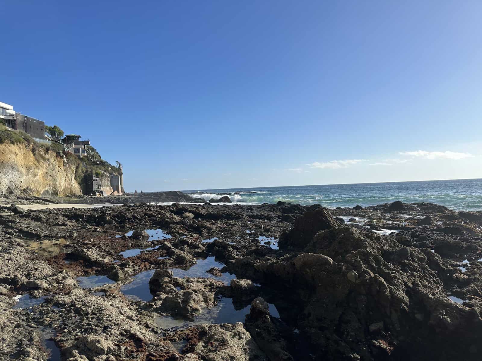 tide pools area in Victoria beach