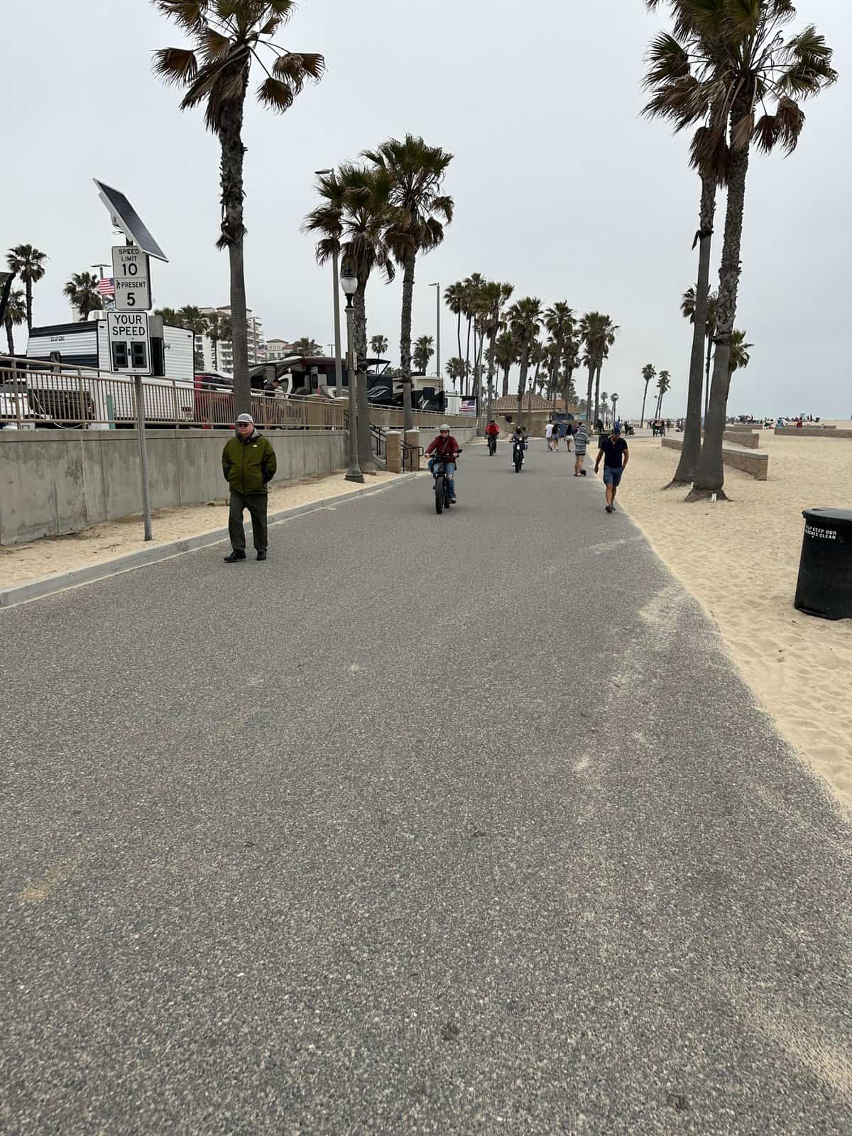 beach camping in Huntington beach