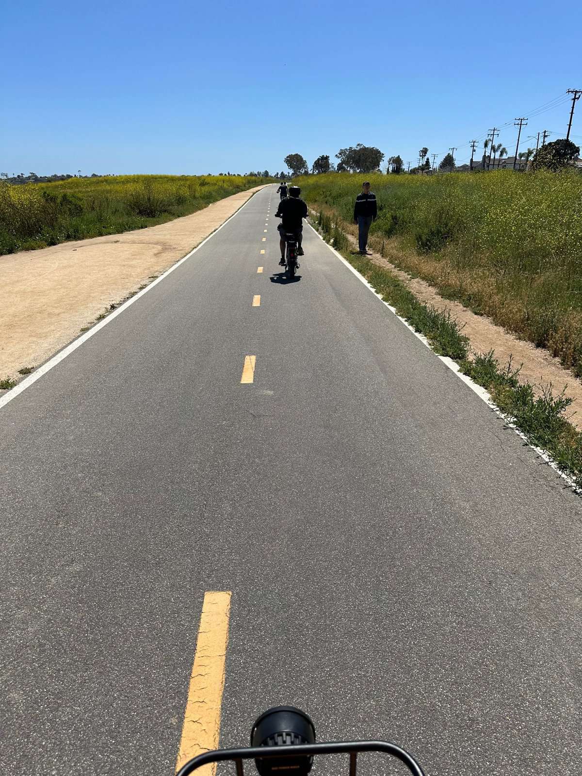 bayview biking trail in newport