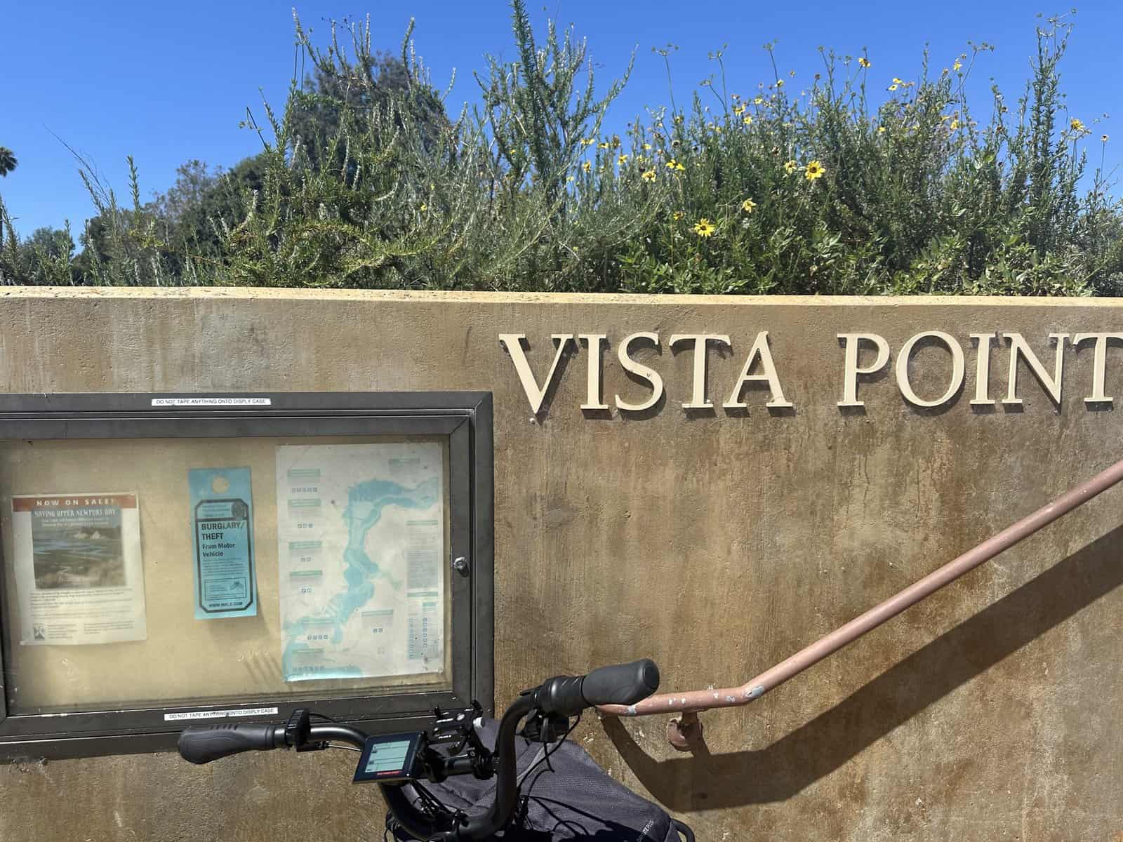 vista point at back bay loop trail